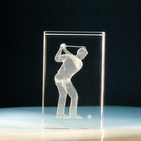 3d laser crystal