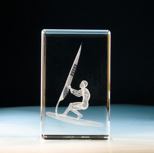 3d laser crystal