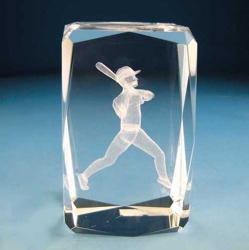 3d laser crystal