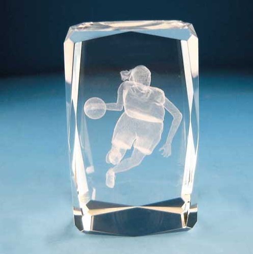 3d laser crystal
