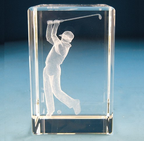 3d laser crystal