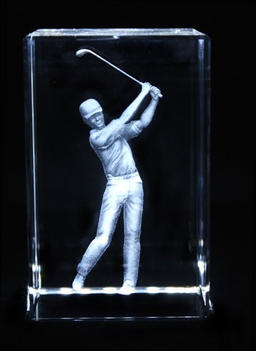 3d laser crystal
