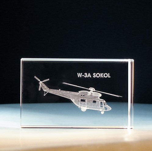 3d laser crystal