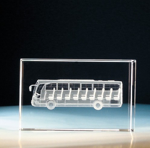3d laser crystal