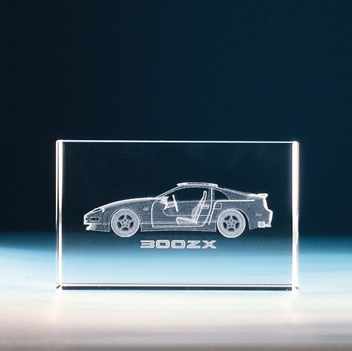 3d laser crystal