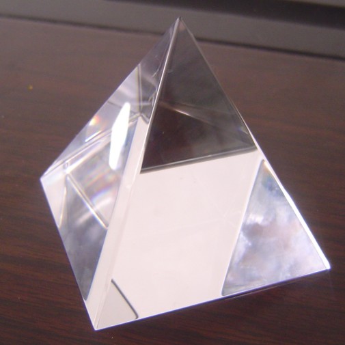 crystal pyramid