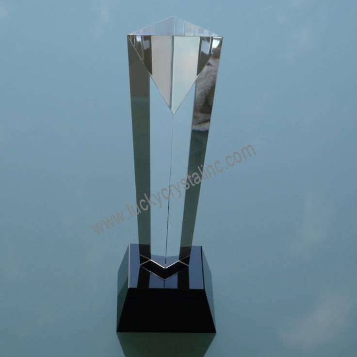 crystal trophy