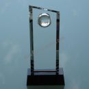 crystal golf trophy