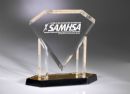 DIAMOND ACRYLIC TROPHY